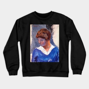 a young girl - Pierre Bonnard Crewneck Sweatshirt